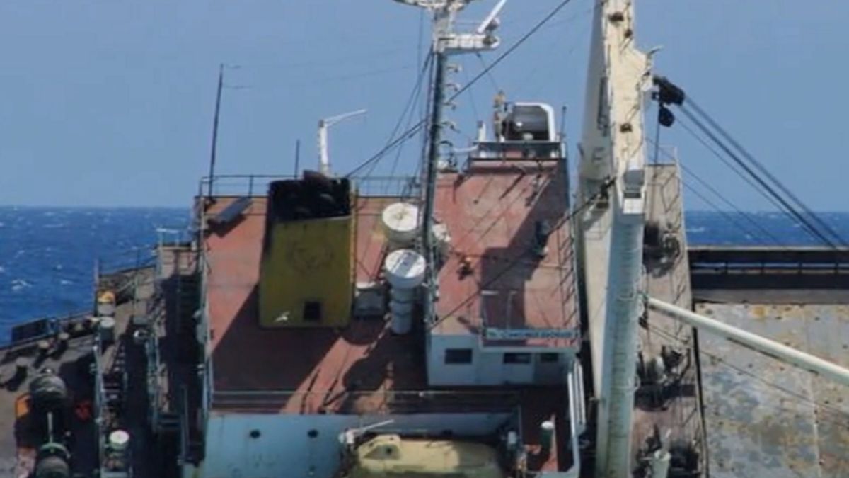 Północnokoreański statek zatonął