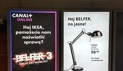 Canal+ zaczepia markę IKEA w kampanii promującej serial "Belfer"