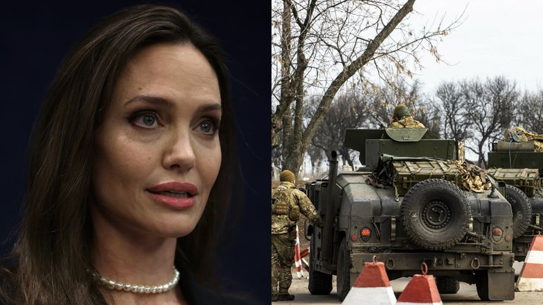 Angelina Jolie chce nieść pomoc Ukraińcom 