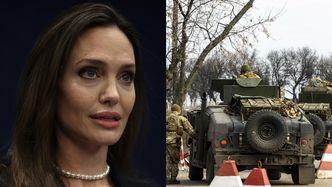 Angelina Jolie będzie pomagać Ukraińcom w obliczu wojny z Rosją: "Chcę bronić PODSTAWOWYCH PRAW CZŁOWIEKA"