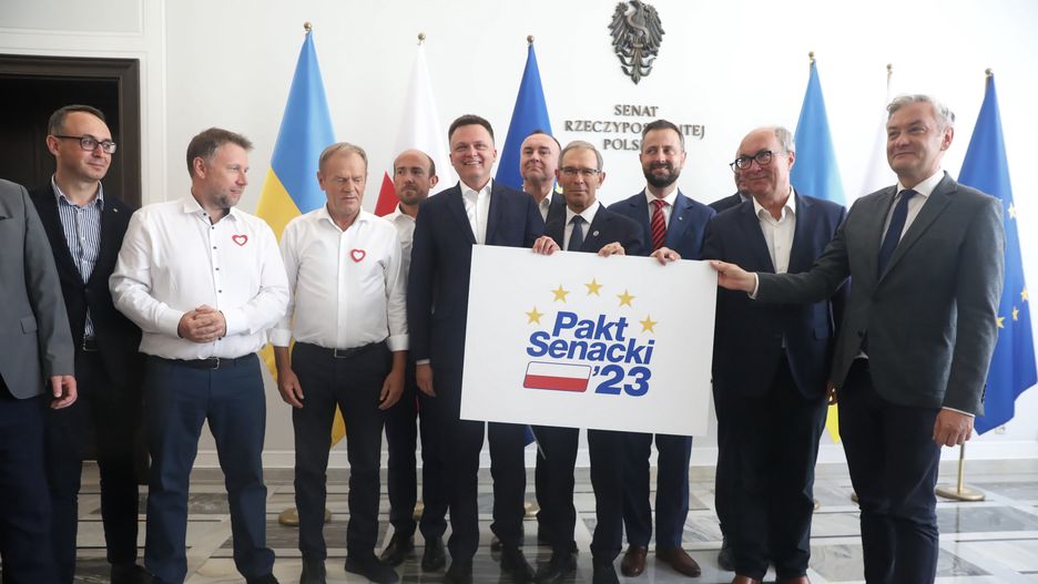 Pakt senacki. Lista kandydatów do Sejmu z KO, Lewicy, PSL, Polski 2050 i TAK! Dla Polski
