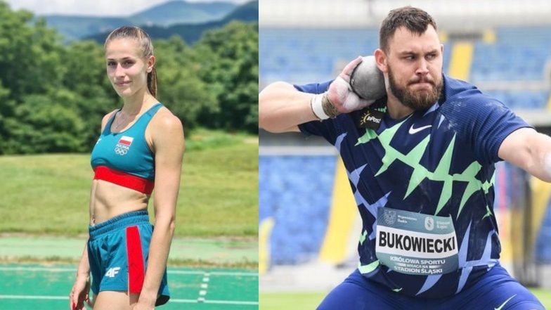 Tokio 2020: Złota medalistka Natalia Kaczmarek to UKOCHANA Konrada Bukowieckiego, który zawalczy w pchnięciu kulą