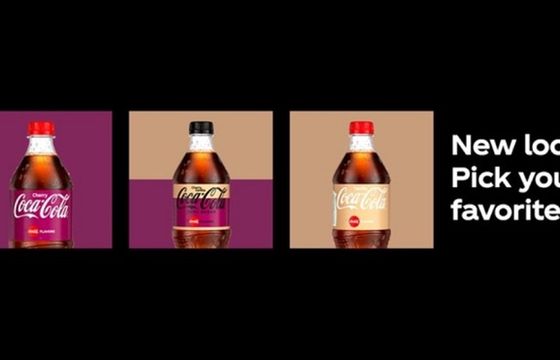 Coca-Cola wprowadza nowy design smakowych wariantów napoju