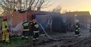 Kraśnik: Seria pożarów traw w powiecie kraśnickim, ogniem objęty był budynek. Strażacy apelują o rozwagę