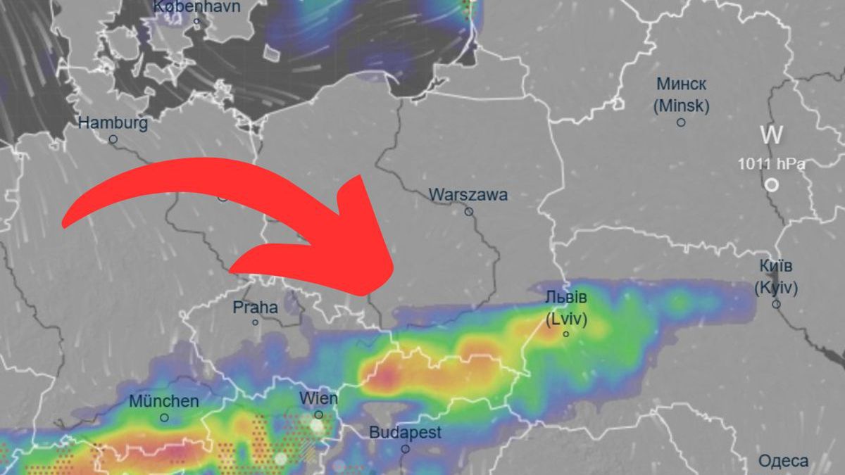Ulewy i burze nad Polską