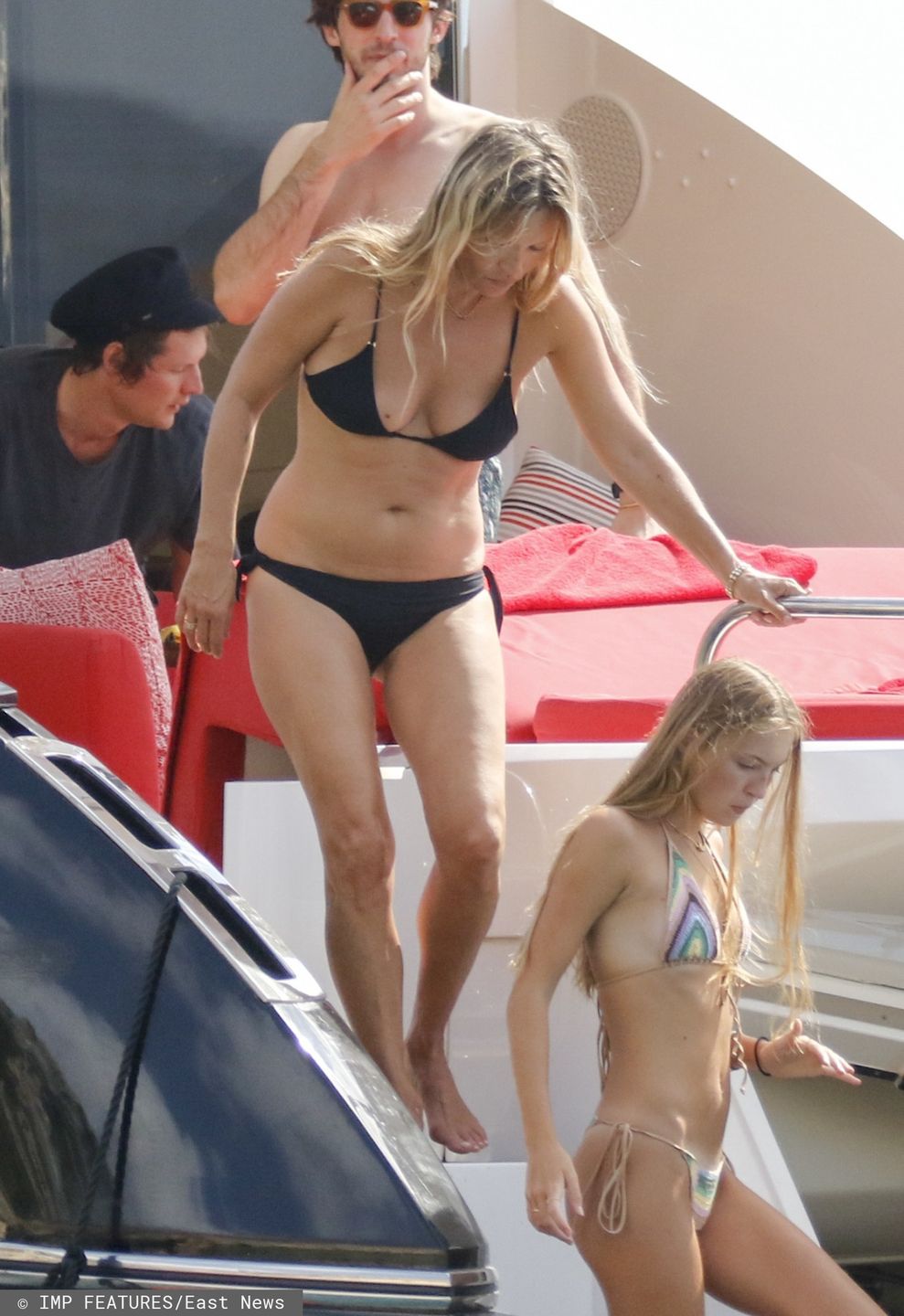 Kate Moss spędza czas z córką na jachcie