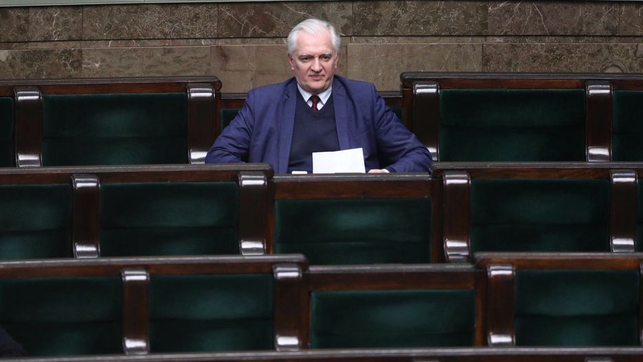 Cd. 11. posiedzenia Sejmu IX kadencji12.05.2020 Warszawa, 11. posiedzenie Sejmu IX kadencji, Fot Tomasz Jastrzebowski/REPORTER
n/z: Jaroslaw GowinTomasz Jastrzebowski/REPORTER