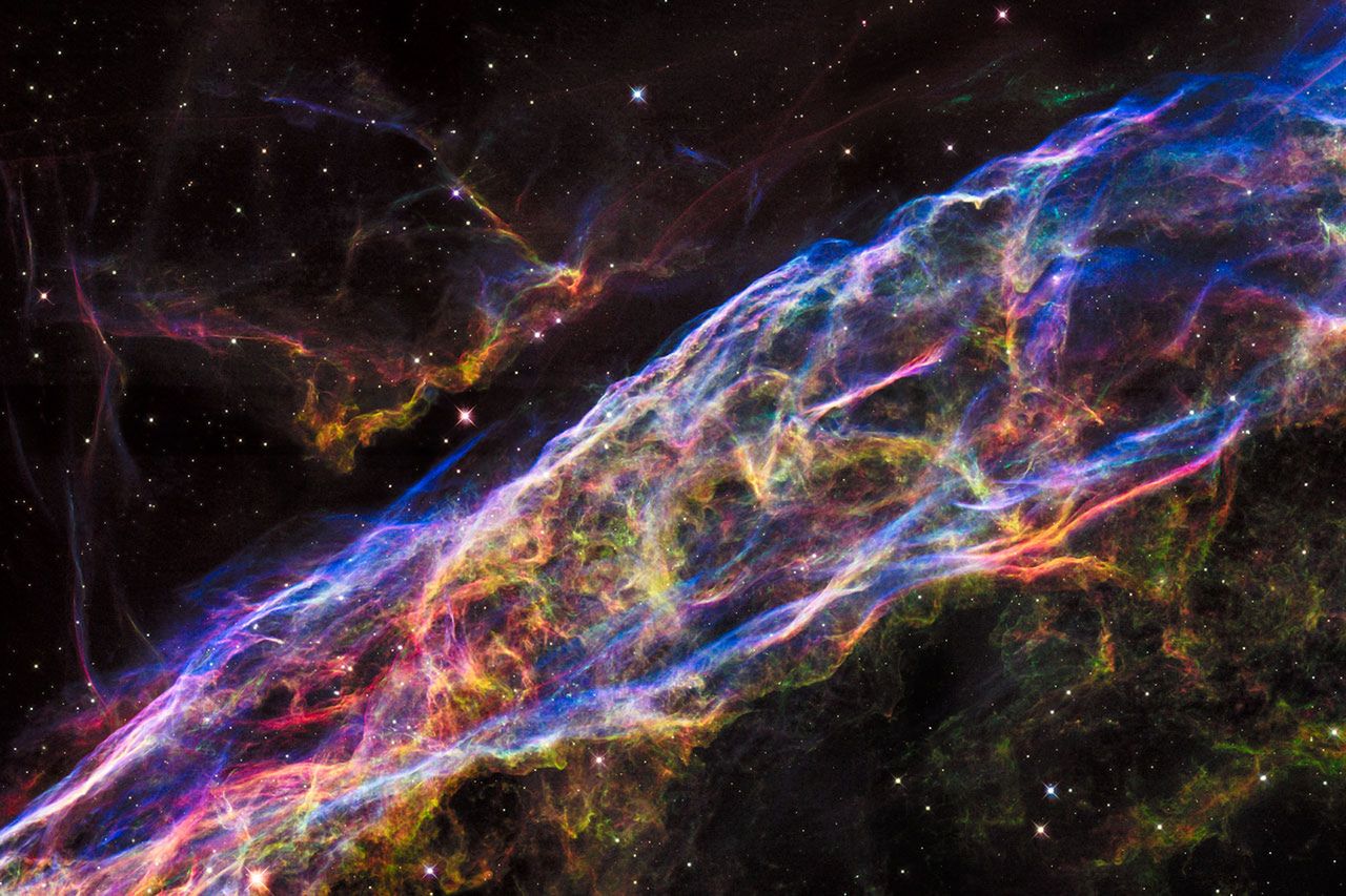Kosmiczny welon w nowym wydaniu. NASA przyjrzało się ponownie świetnemu zdjęciu 2