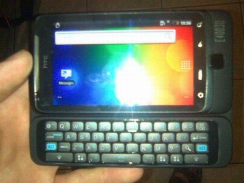 HTC Vision: Android z klawiaturą QWERTY na żywo?