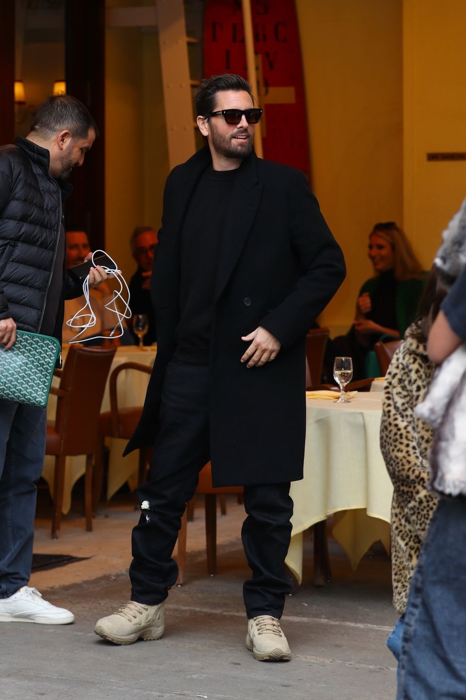 Odmieniony Scott Disick na mieście