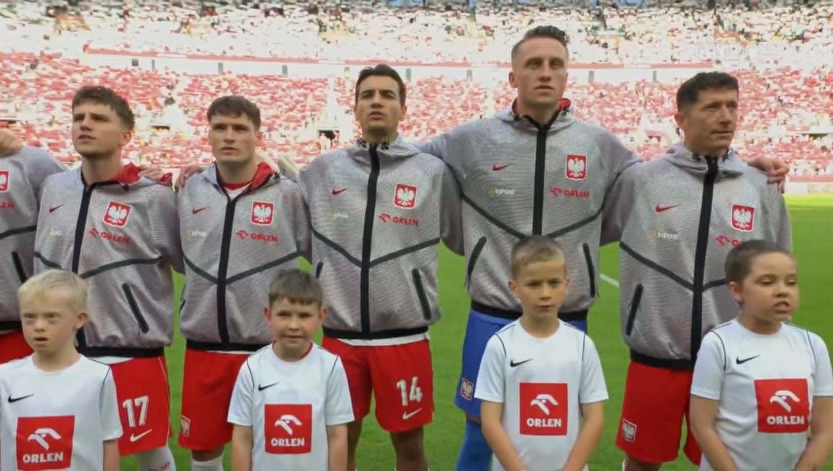 Podopieczni fundacji Cancer Fighters na meczu Polska-Ukraina