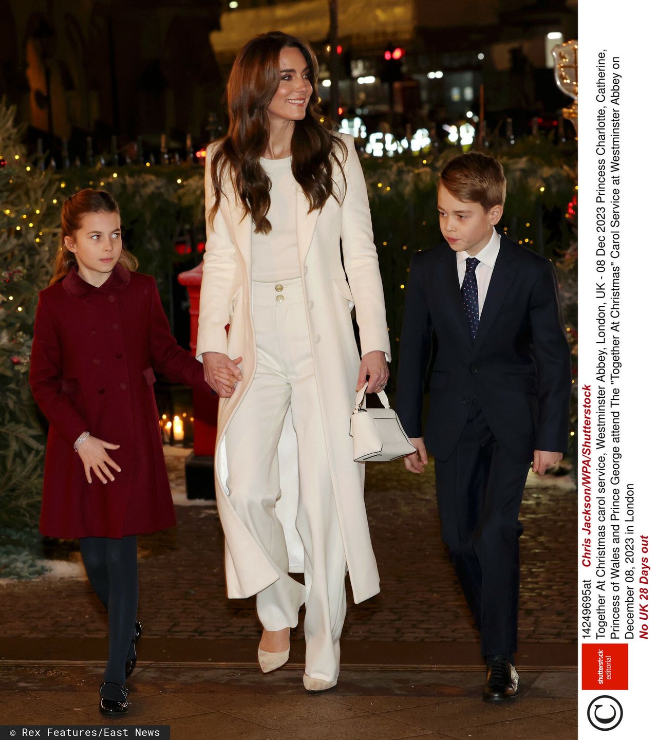 Księżniczka Charlotte, księżna Kate i książę George 