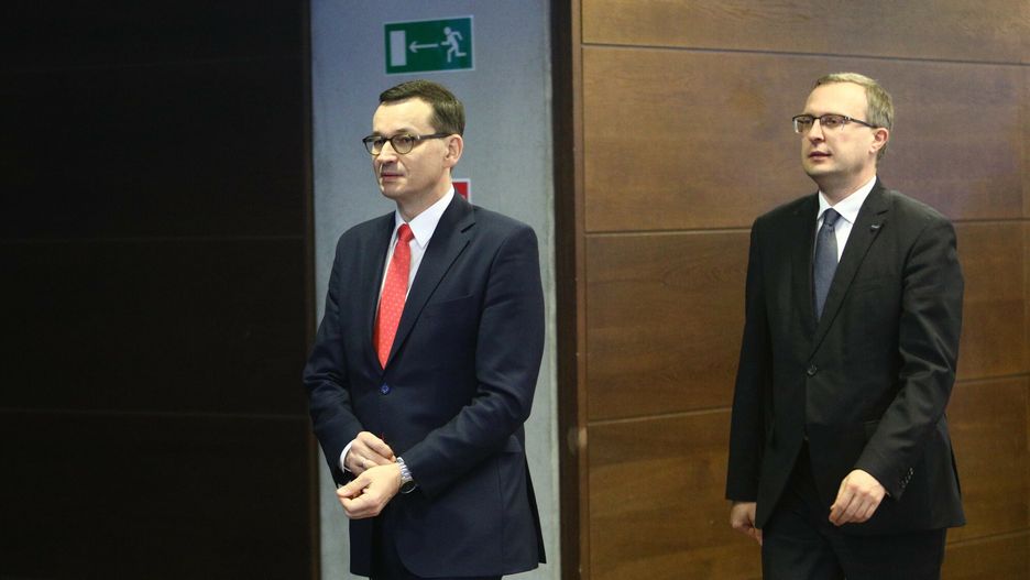 Mateusz Morawiecki broni Pawła Borysa po ataku TVP