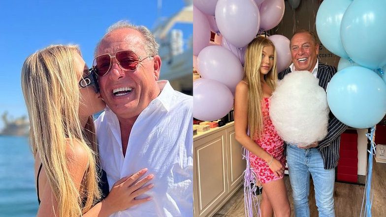 Ojczym Andziaks rozstał się z młodszą o 4 dekady partnerką