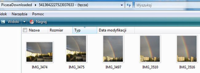 Jak szybko pobierać całe albumy udostępnione w Google Picasa? 6