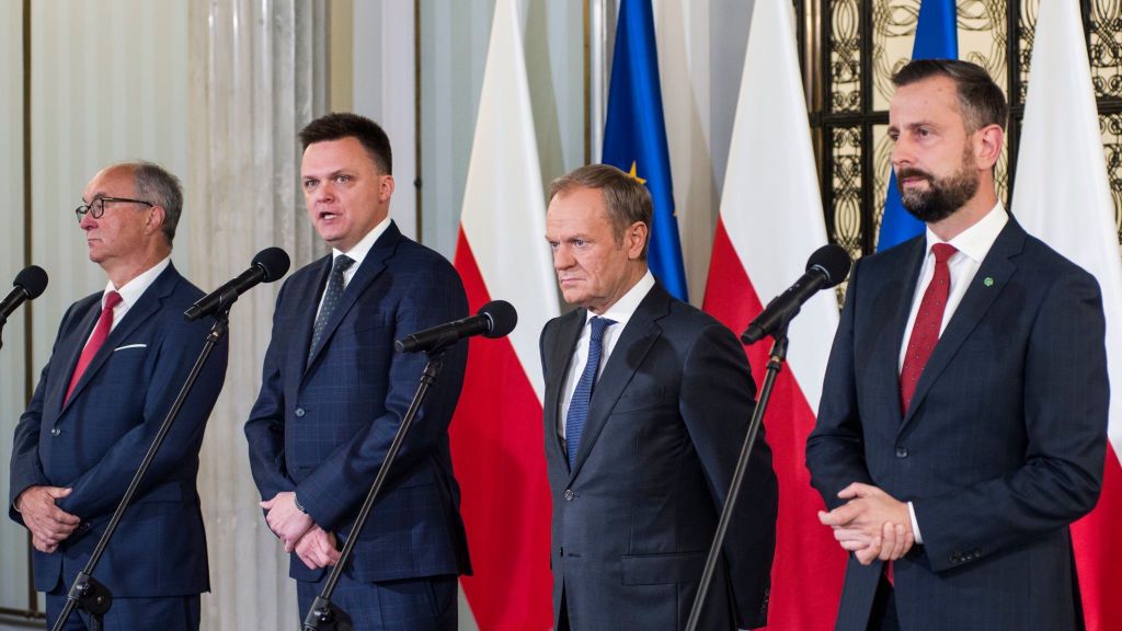 Liderzy koalicji rządzącej