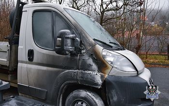 Jedlina-Zdrój: 30-latek podejrzany o podpalenie auta