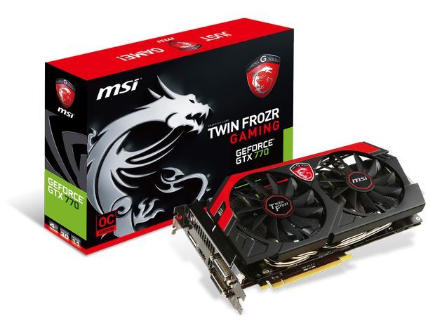 MSI GeForce GTX 770 Gaming 4GB karta graficzna zdjęcie opakowanie