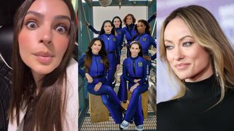 Emily Ratajkowski i Oliva Wilde grzmią po 11-minutowym locie kobiet w kosmos: "NISZCZĄ PLANETĘ!"