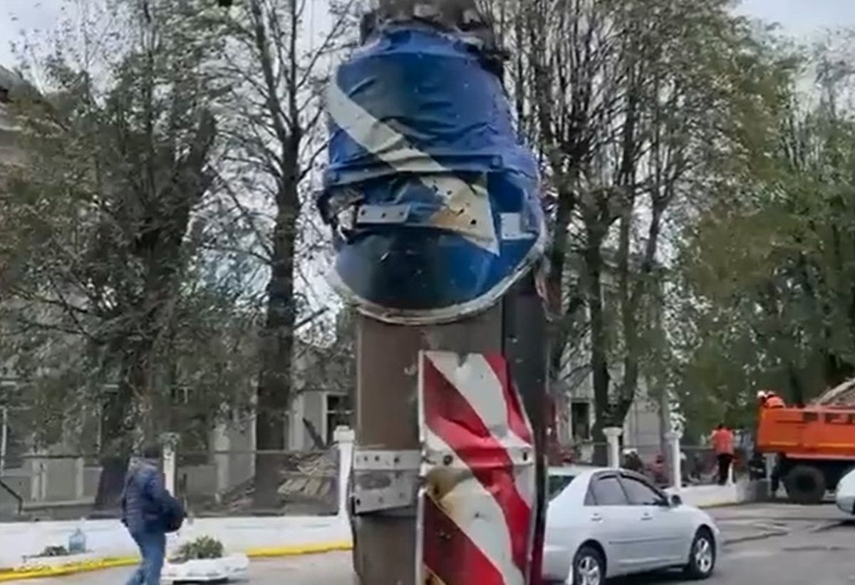 Widzicie to? "Szokujące wideo". Winnica po ataku Rosjan