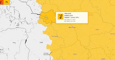 Silne mrozy w Płocku. Służby apelują o czujność i pomoc potrzebującym