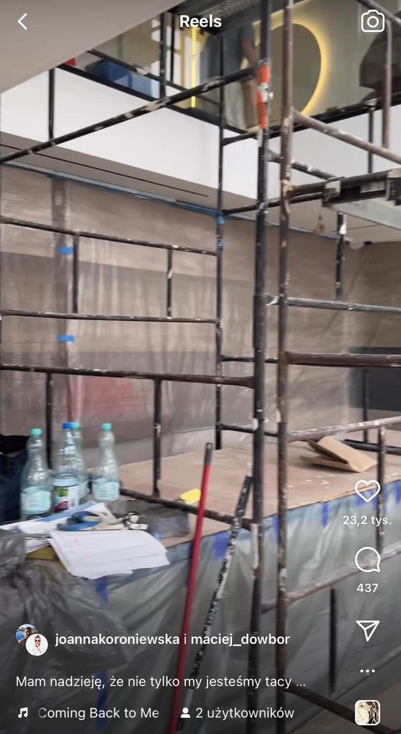 Joanna Koroniewska i Maciej Dowbor chwalą się nową kuchnią 