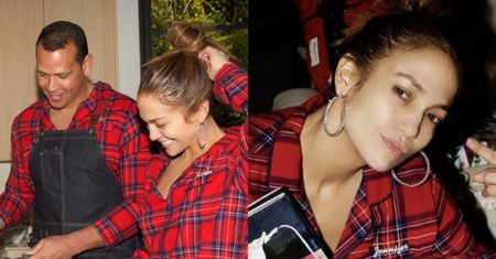 "Skromna" Jennifer Lopez świętuje rodzinne Boże Narodzenie w piżamie i bez makijażu (FOTO)