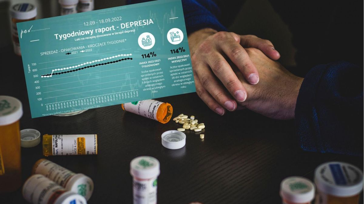 Coraz mniej ludzi stać na psychoterapię, a coraz więcej osób jej potrzebuje. To może napędzać popyt na leki antydepresyjne