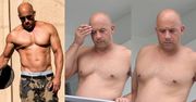 Vin Diesel pokazał brzuszek na balkonie... (ZDJĘCIA)