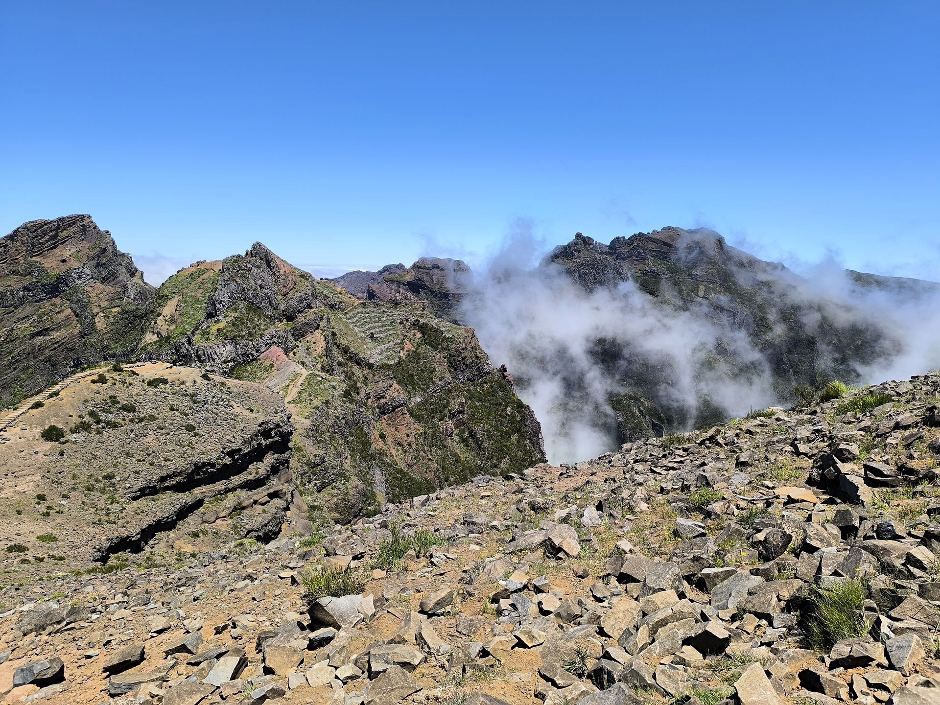 Madera: Szlak na Pico do Arieiro