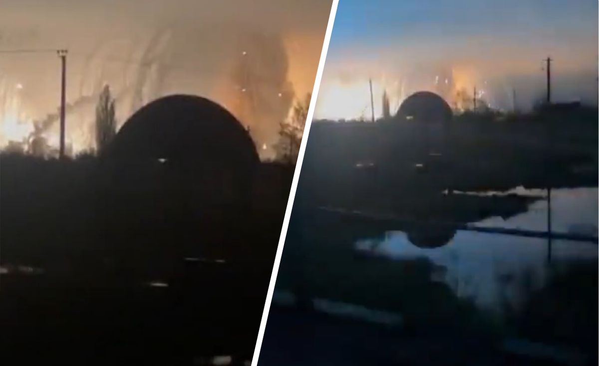Eksplozje w Pawłohradzie w obwodzie dniepropietrowskim