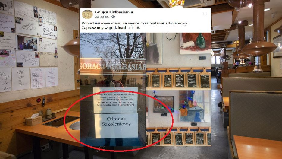 Gorąca Kiełbasiarnia w Łodzi. Restauracje próbują obejść obostrzenia