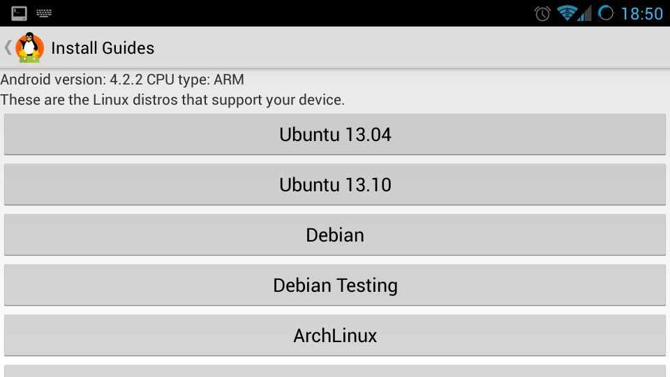 Linux na Androidzie 3