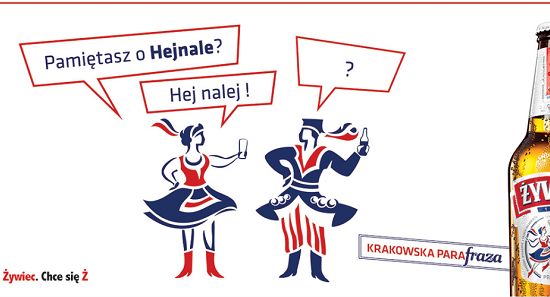 „Krakowska parafraza” w znów kampanii piwa Żywiec