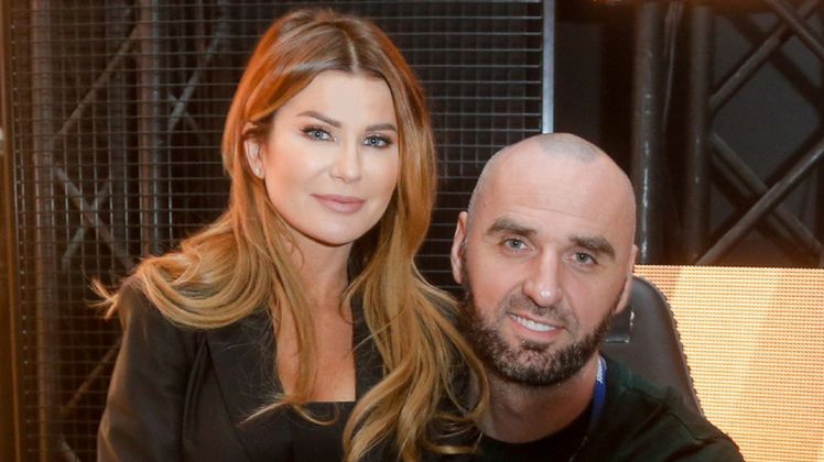 Żaneta Gortat kibicuje Marcinowi z Piotrem Adamczykiem i jego żoną