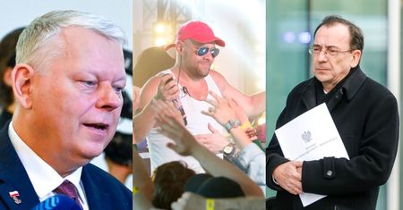 Raper Tede przyłapał Marka Suskiego na dostarczaniu TELEWIZORA osadzonemu w areszcie Mariuszowi Kamińskiemu! Robi się coraz zabawniej?
