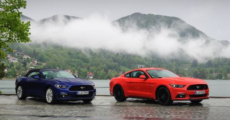 Ford Mustang 2,3 EcoBoost Convertible i 5,0 V8 Fastback - pierwsza jazda [galeria zdjęć]