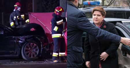 Policja o wypadku Szydło: "Pojazdy uprzywilejowane mogą nie stosować się do pewnych zasad ruchu drogowego"