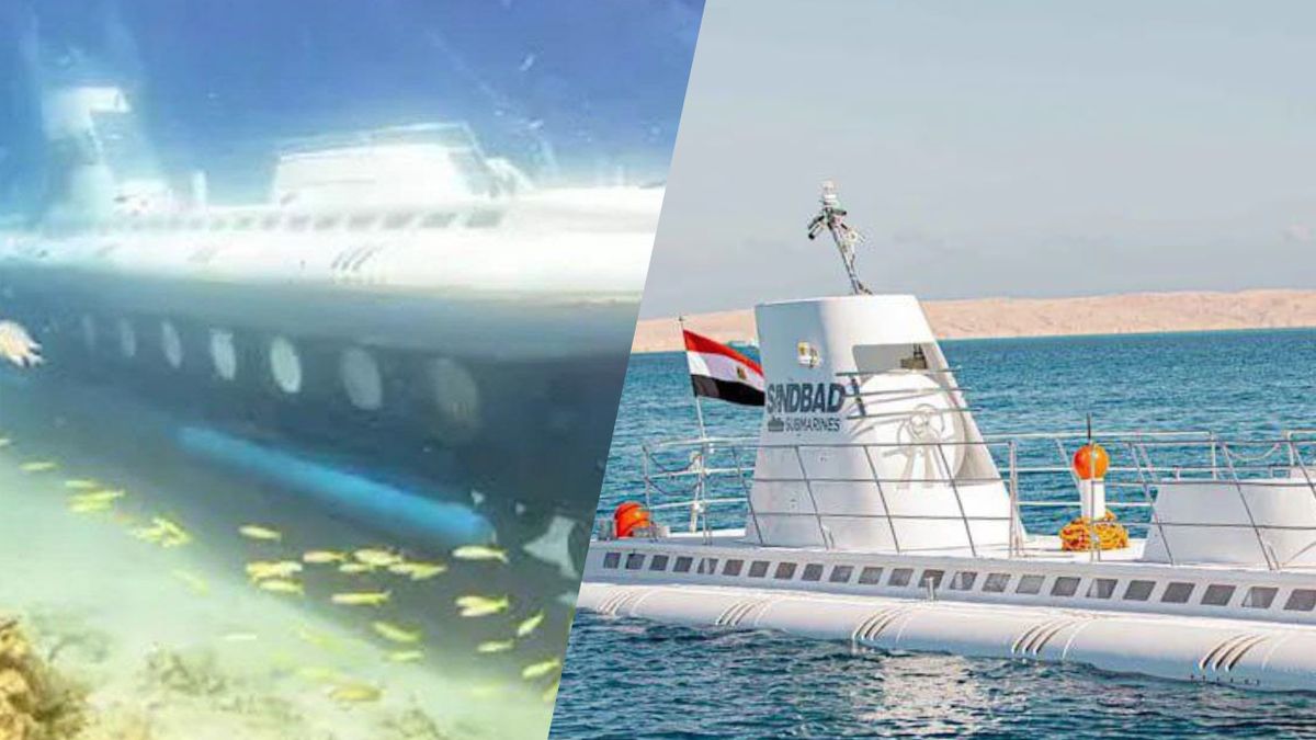 Zatonięcie łodzi podwodnej w Egipcie
