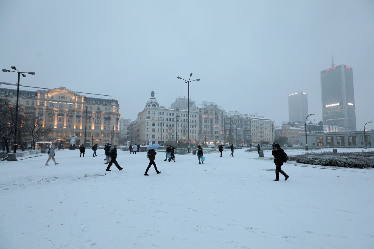 Warszawa. Prognoza pogody. W środę może spaść śnieg [zdj. ilustracyjne]