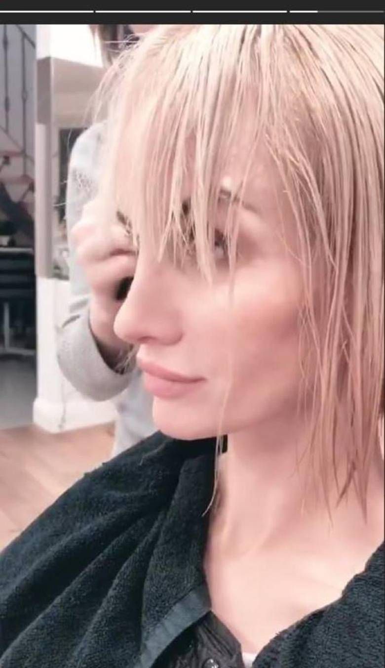 Viola Kołakowska została blondynką