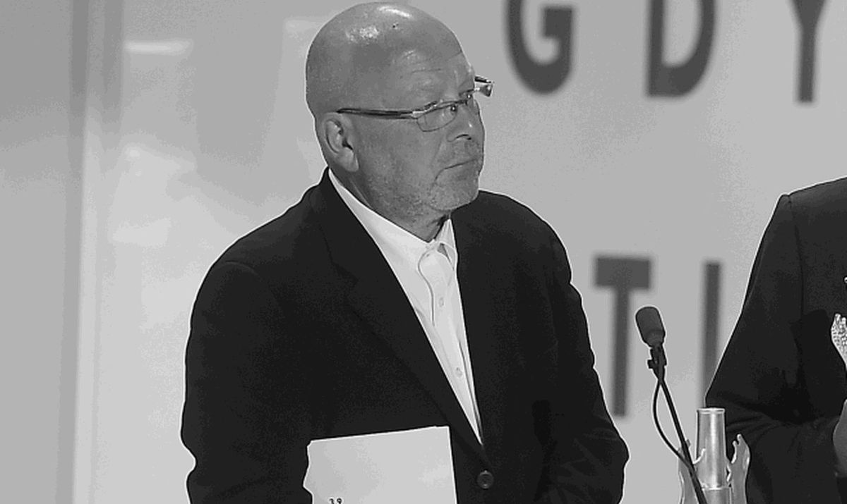 Jacek Rzehak nie żyje. Na zdjęciu Rzehak odbiera Srebrnego Lwa na gali 39. Festiwalu Filmowego w Gdyni w 2014 roku 