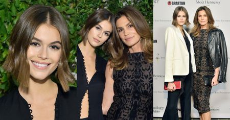 Olśniewające Kaia Gerber i Cindy Crawford bawią się na gali w Beverly Hills. Piękne? (ZDJĘCIA)