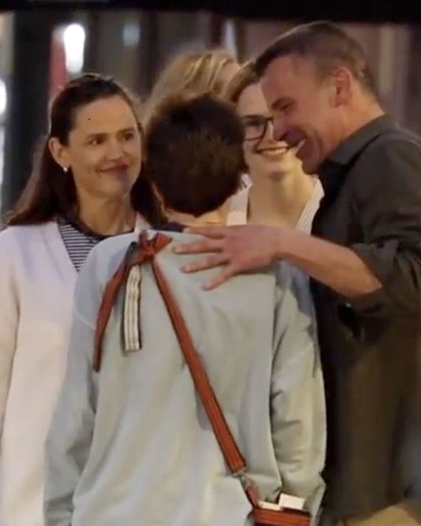 Ben Affleck z byłą żoną i dziećmi