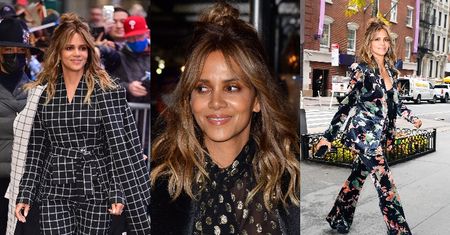 55-letnia Halle Berry zachwyca MŁODZIEŃCZĄ aparycją w trzech stylizacjach, promując film w Nowym Jorku (ZDJĘCIA)
