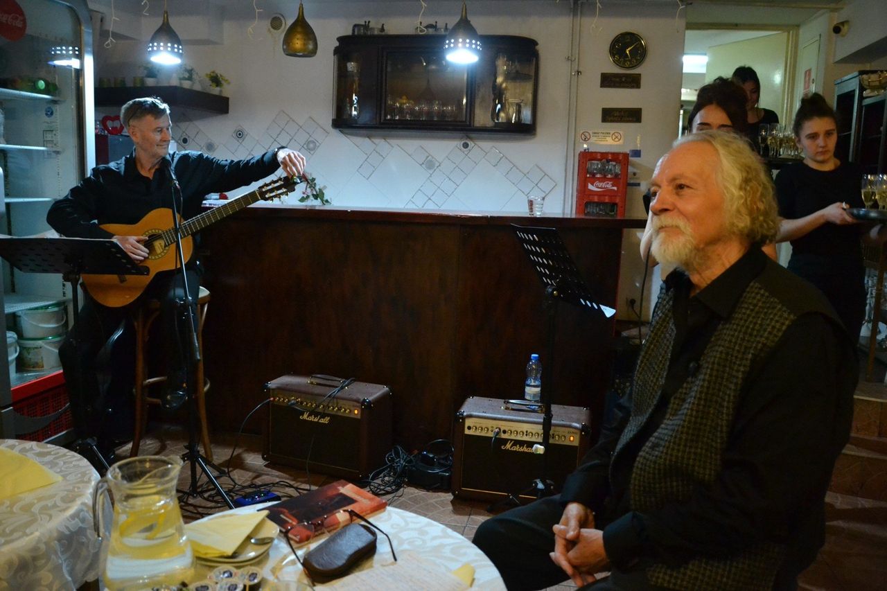 Lipno: Jan Manewicz promował swoje opowiadania. Było nastrojowo