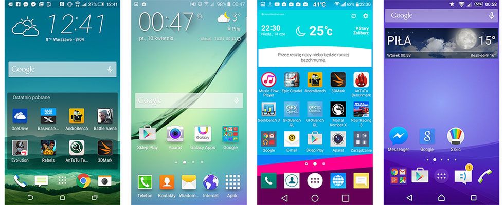 HTC One M9 vs Samsung Galaxy S6 vs Sony Xperia Z3+ vs LG G4 - który jest najlepszy? 58