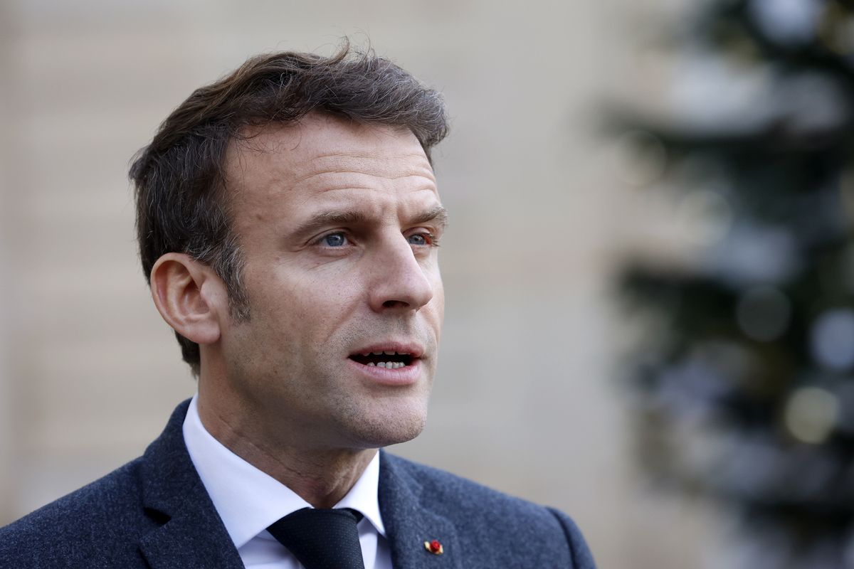 Prezydent Francji Emmanuel Macron musiał stanąć w ogniu nietypowych pytań. Mówił, dlaczego Putin wypowiedział wojnę sąsiadowi