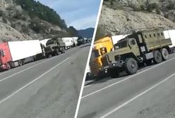 Zauważyli rosyjski konwój. Zmierza w stronę granicy z Gruzją