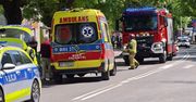 Przemyśl: Pijany kierowca uderzył w Toyotę. Zgubił tablicę rejestracyjną